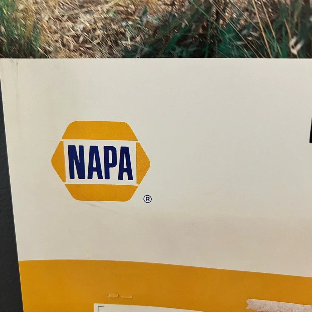 Vintage 1980s? PINUP Napa Auto Parts Service Calendar 16X33.25